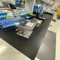 Adjustable Laboratory Scissor Lift Platform image 1